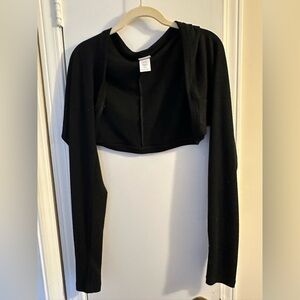 CAbi Black Shrug Sweater